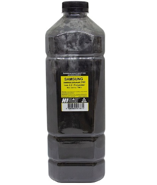 картинка Тонер Hi-Black Универсальный для Samsung ML-2160, Polyester, Тип 2.2, Bk, 700 г, канистра