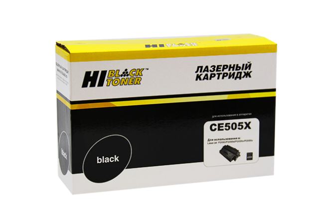 картинка Картридж для HP LJ P2055 / P2050 (Hi-Black) CE505X, 6,5K