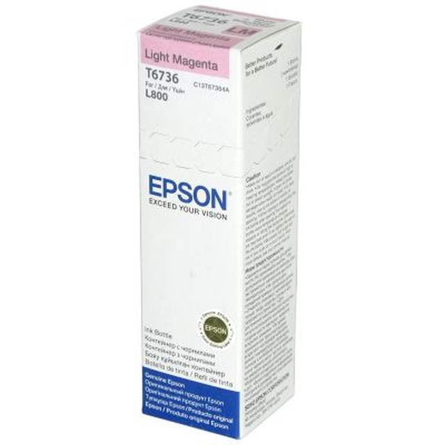 картинка Картридж Epson L800 (70 ml) светло-пурпурный C13T67364A