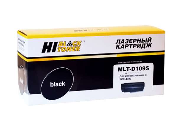 картинка Картридж для Samsung SCX-4300/4310/4315 (Hi-Black) MLT-D109S, 2K
