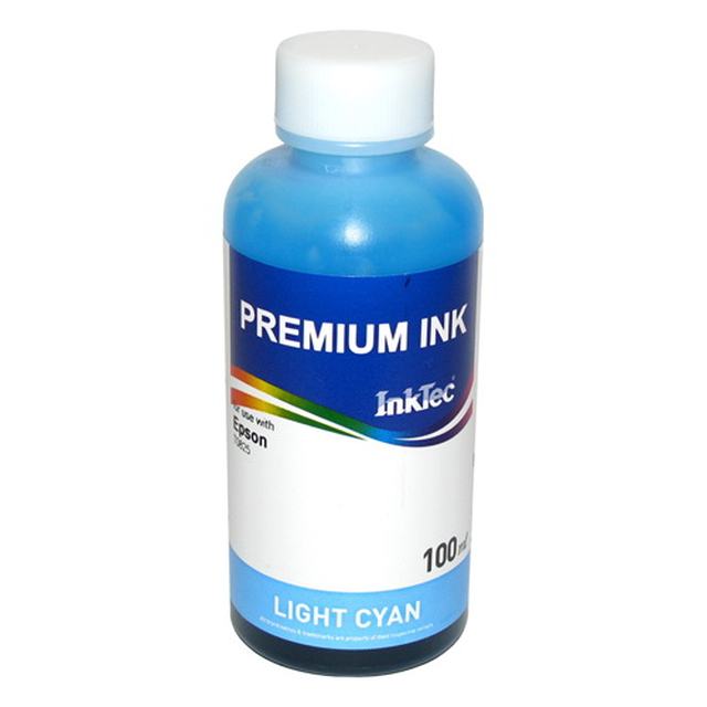 картинка Чернила InkTec E0010-100MLC, 100мл., водорастворимые, Light Cyan