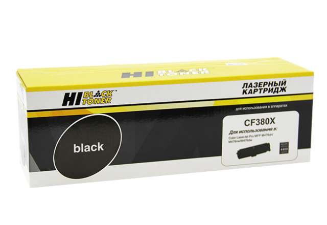картинка Картридж для HP CLJ Pro MFP M476dn/dw/nw (Hi-Black) №312X, CF380X, BK, 4,4К
