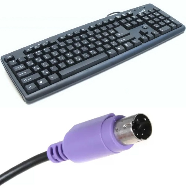 картинка Клавиатура GENIUS  KB-06XE PS/2 black