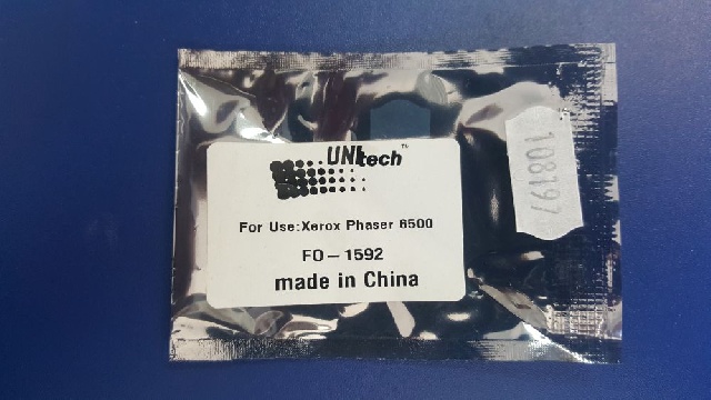 картинка Чип для картриджа Xerox Phaser 6500/WC 6505 (2.5K) magenta (Region 2) б/г (type Q2) UNItech(Apex)
