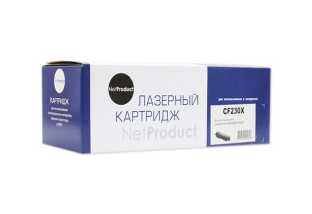 картинка Тонер-картридж NetProduct (N-CF230X) для HP LJ Pro M203/MFP M227, 3,5K, без чипа