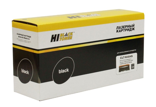 картинка Тонер-картридж Hi-Black (HB-CLT-K404S) для Samsung Xpress C430/C430W/480/W/FN/FW, Bk, 1,5K