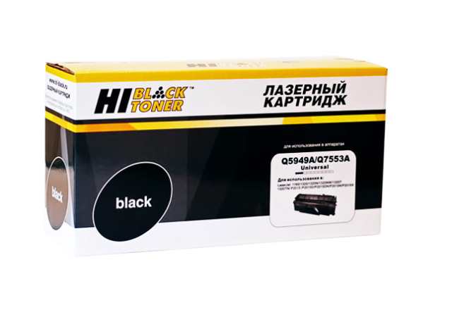 картинка Картридж для HP LJ 1160/1320/P2015/Canon 715 (Hi-Black) Q5949A/Q7553A универс., 3,5K