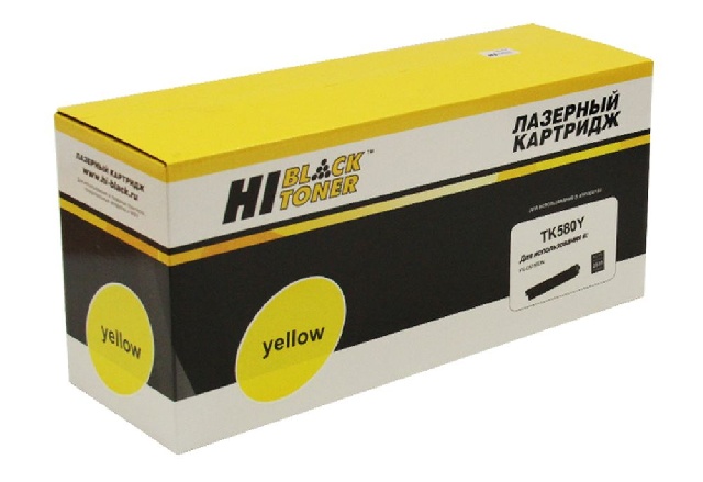 картинка Картридж для Kyocera FS-C5150DN / ECOSYS P6021cdn (Hi-Black) TK-580Y, 2,8K