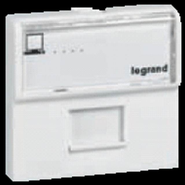 картинка Модуль розетки RJ45 UTP CAT.6 2MOD. Legrand 74281 / 742 81