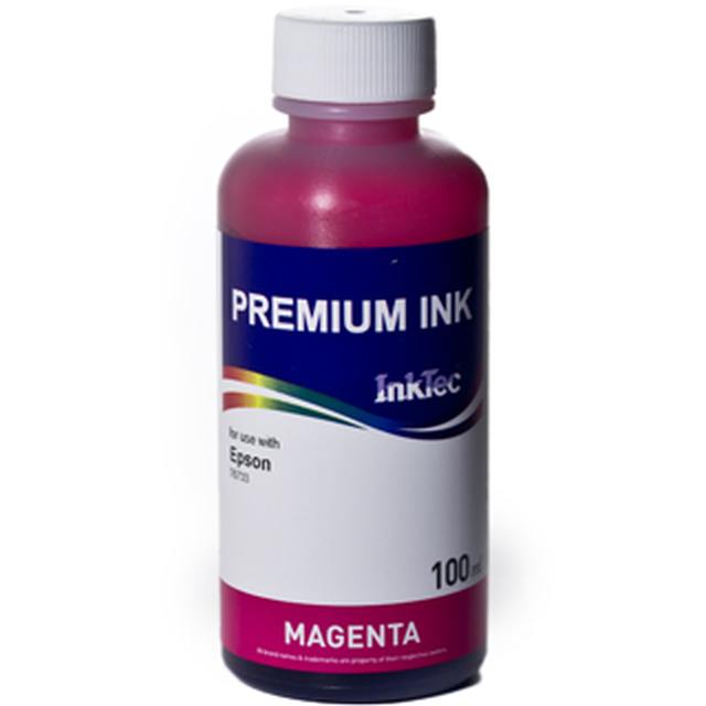 картинка Чернила InkTec E0017-100MM, 100мл для Epson T6731/6741 L800/L805 ., водорастворимые, Magenta